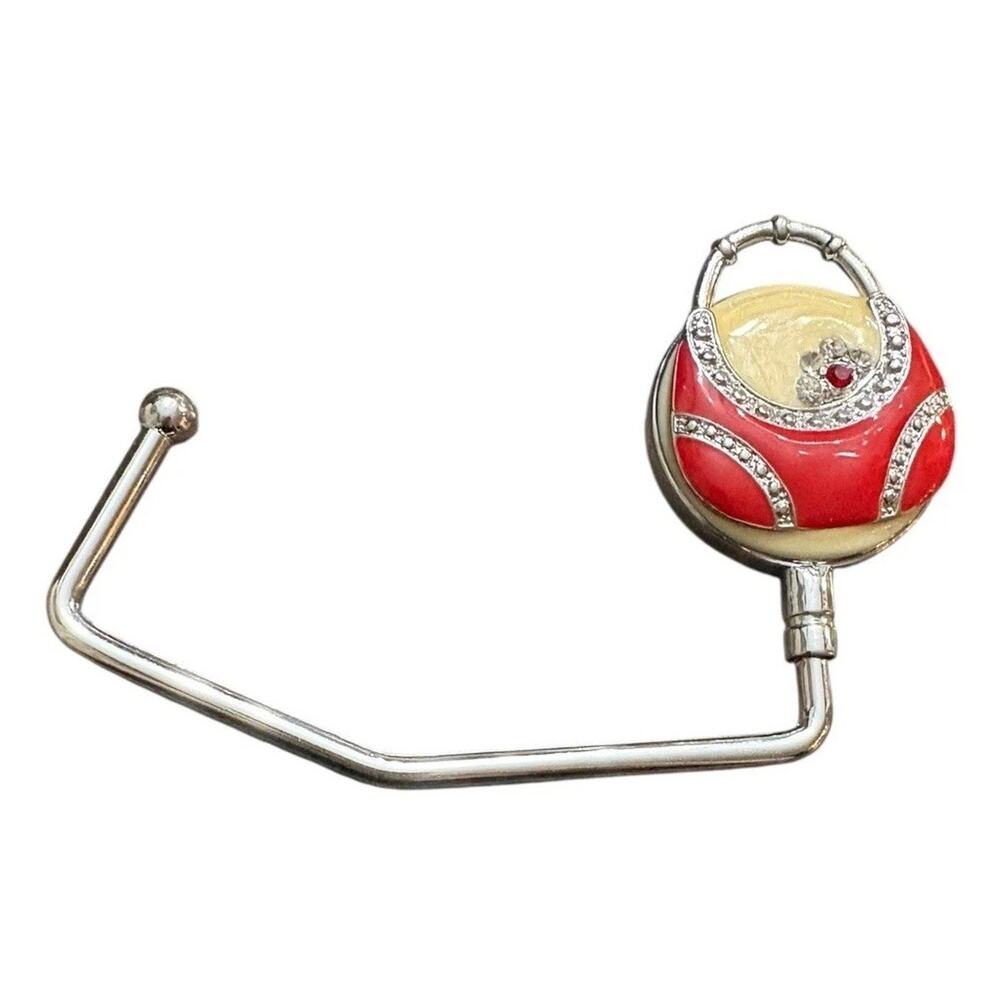 SPRING STREET DESIGN RED SHOULDER BAG HANDBAG HOLDER